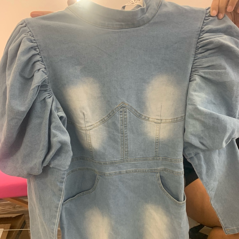 jean dress